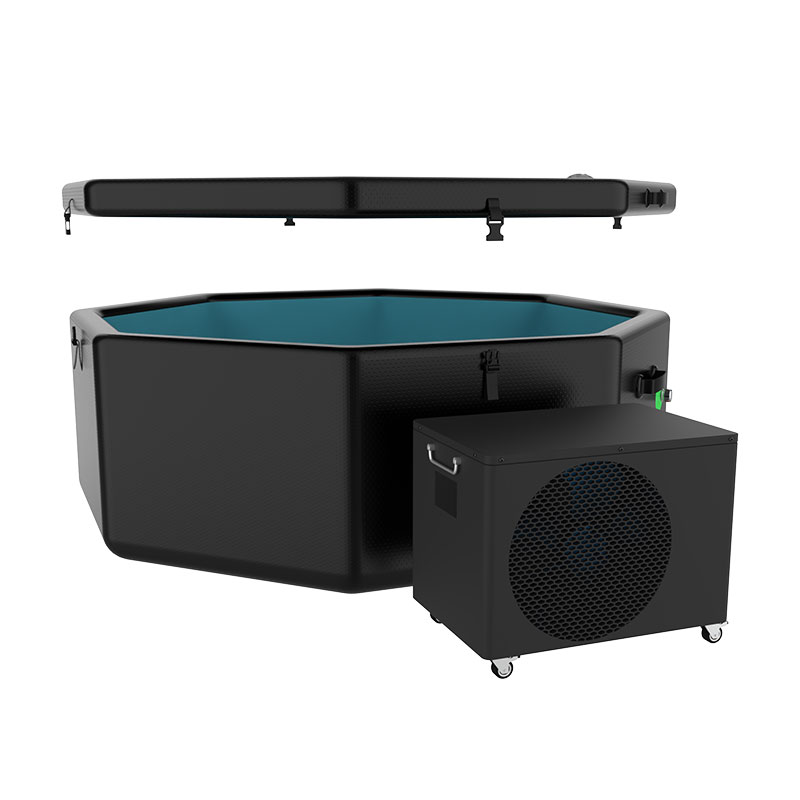 Freestanding Cold Pod Octagon pentru baie de gheață