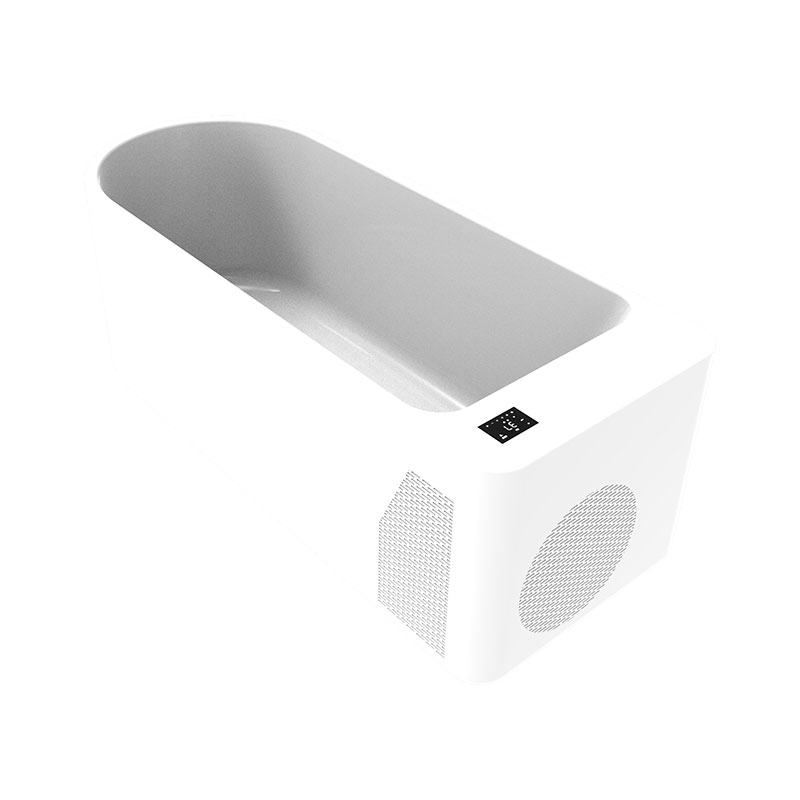 Cadă de scufundare rece acrilică cu răcitor