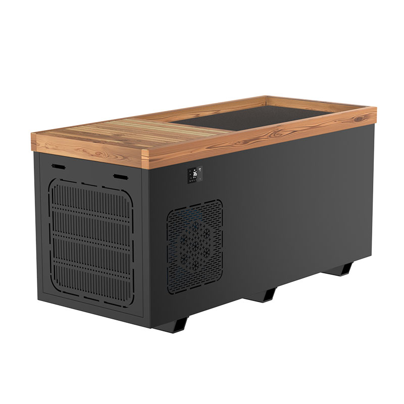 Cadă cu adâncime rece din oțel inoxidabil Cadă cu adâncime rece din oțel inoxidabil