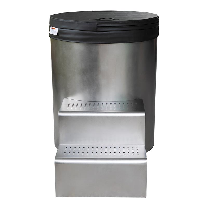 Cadă rotundă cu adâncime rece din oțel inoxidabil 304