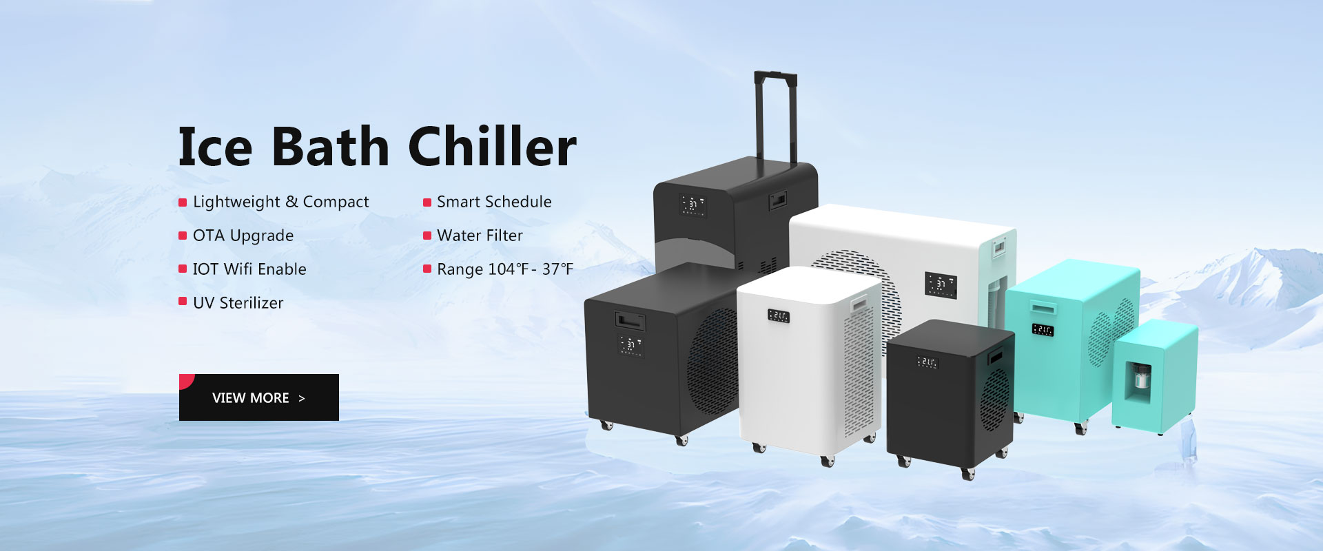 Chiller de baie de gheață