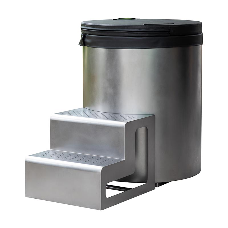 Cadă rotundă cu adâncime rece din oțel inoxidabil 304