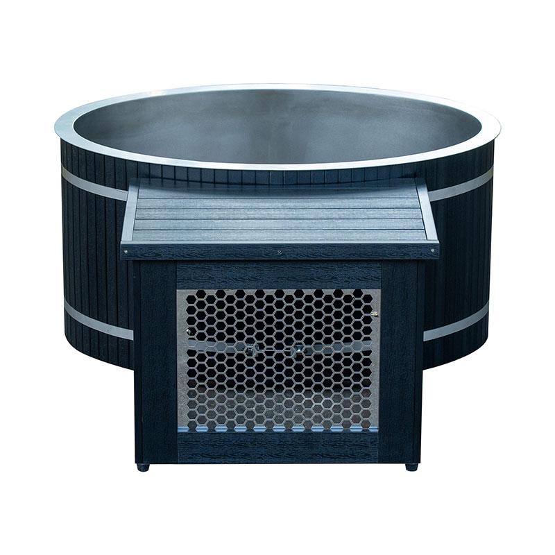 Plonj oval la rece cu cadă din oțel inoxidabil