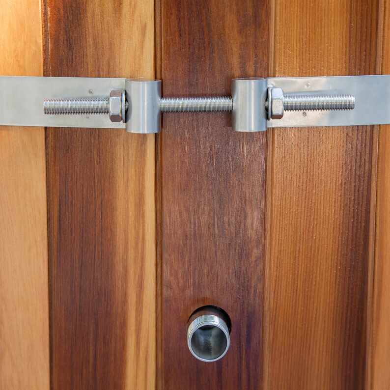 Cadă de recuperare compactă rotundă de cedru roșu
